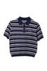 Multi Border Polo Top