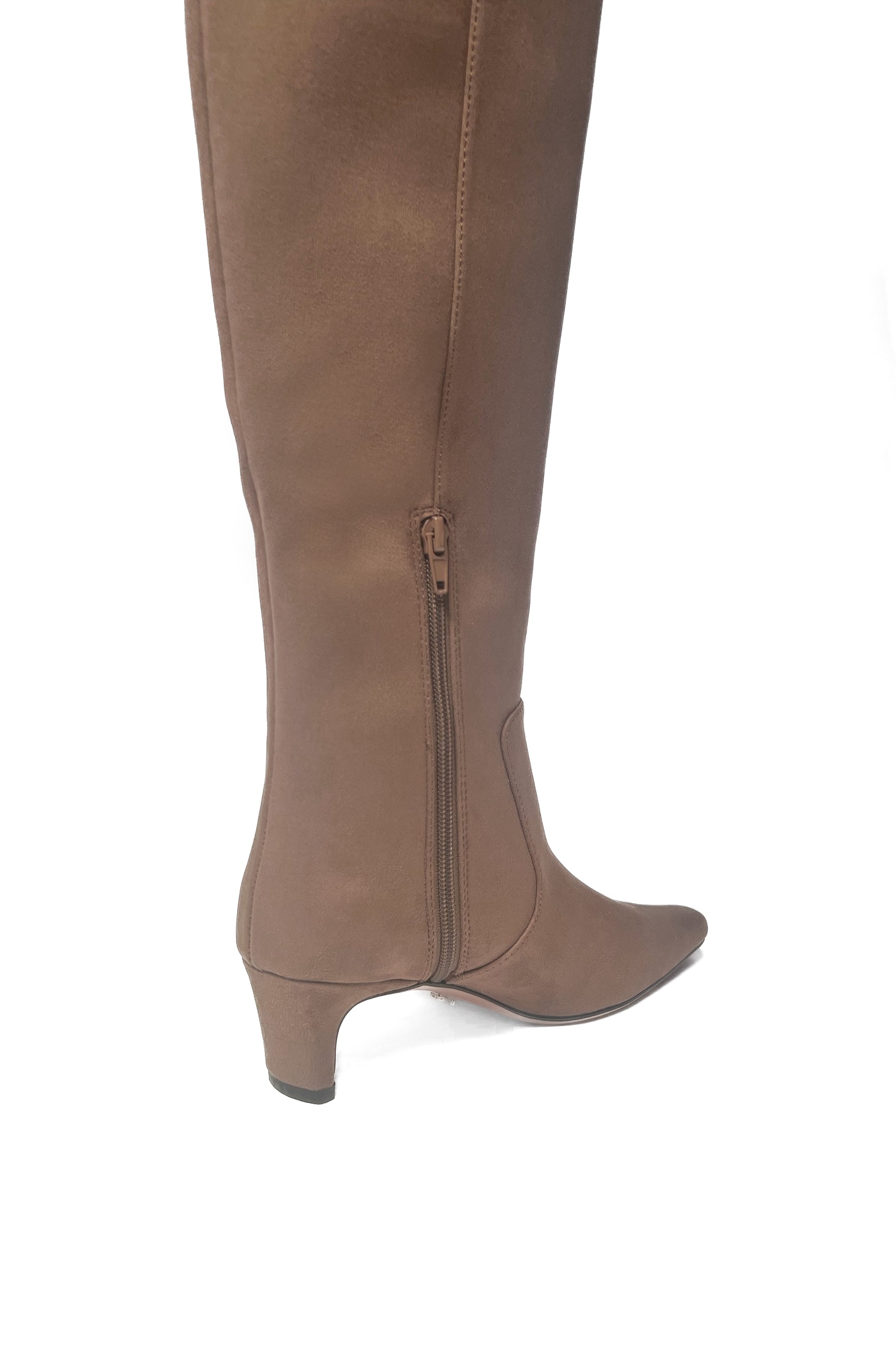 【9月下旬発送】Faux Suede Long Boots