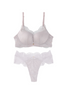 【Thong】La Vie en Rose Bra Set