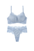 【Thong】La Vie en Rose Bra Set