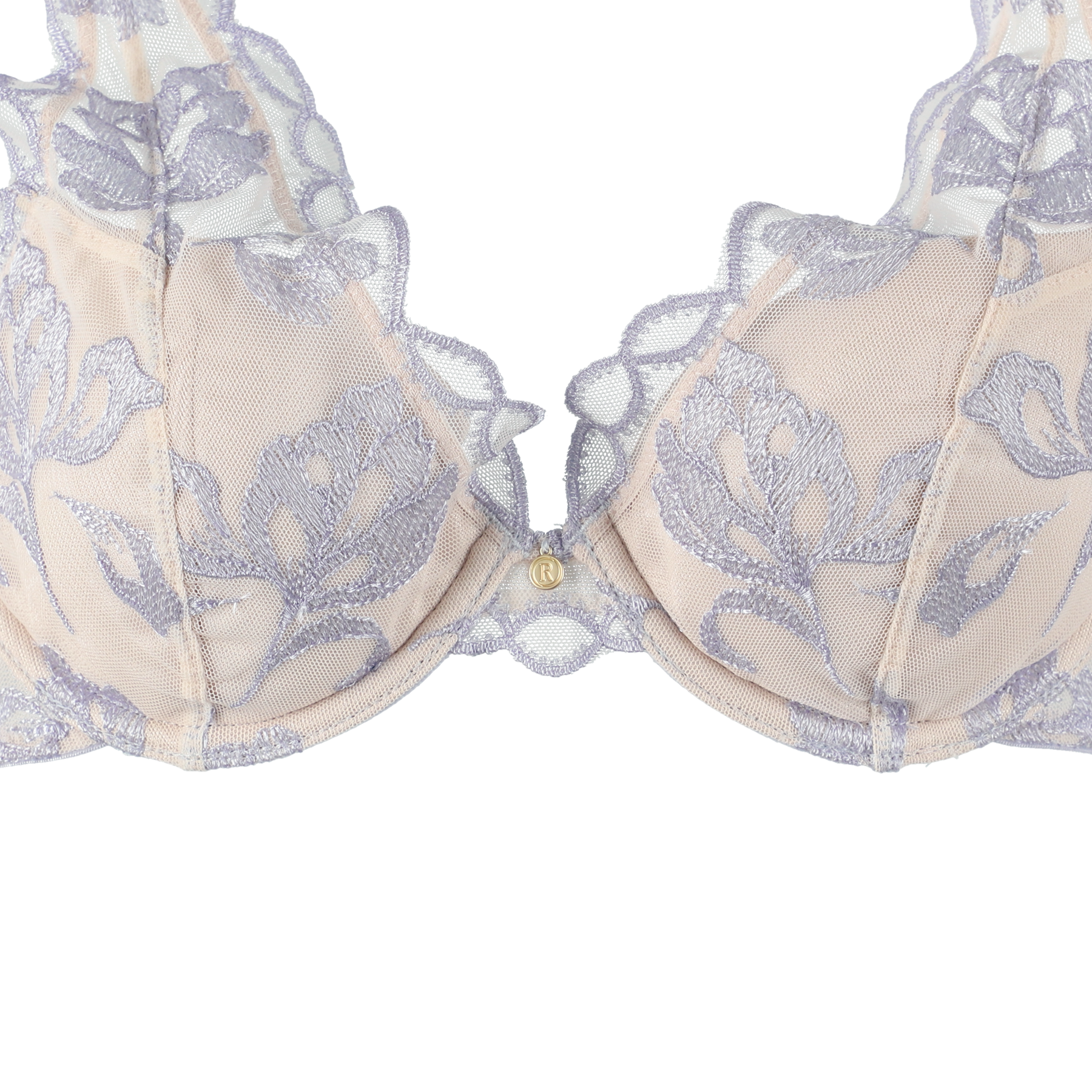 【french blue】Magnolia Tulle Lace Bra Set