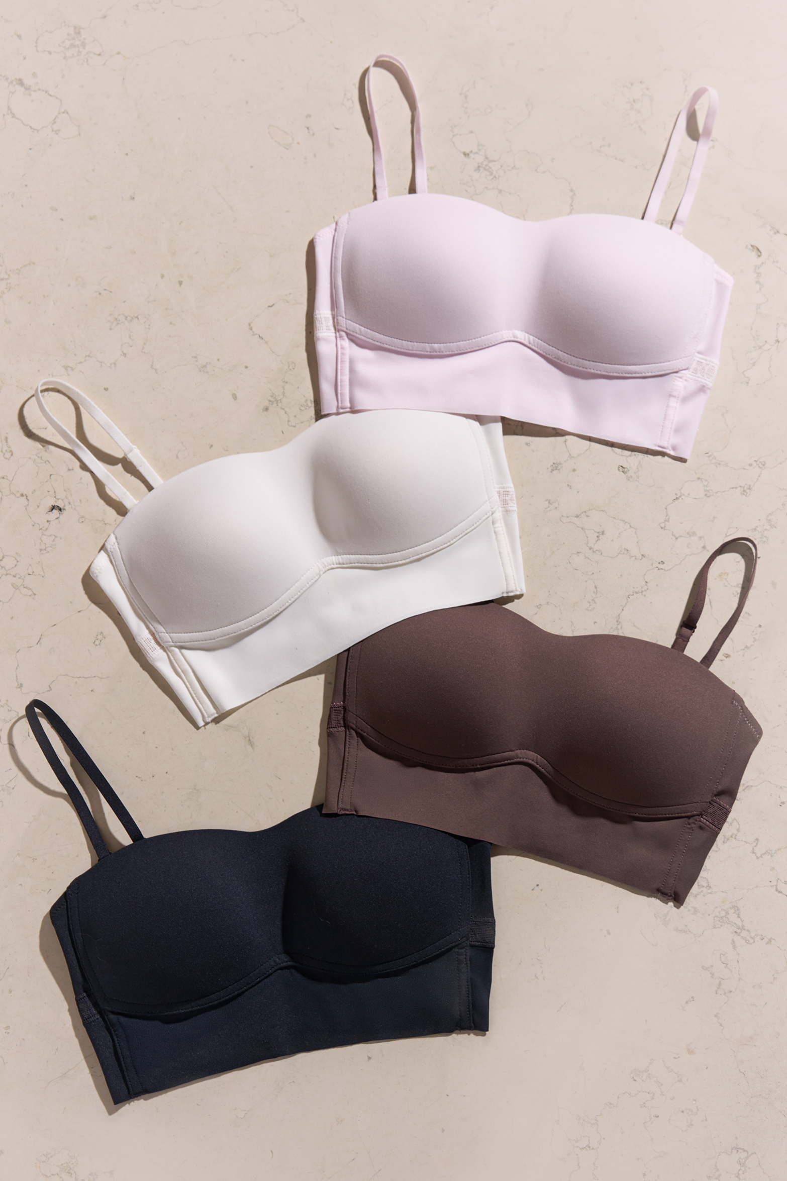 ROSIER Bandeau Bra