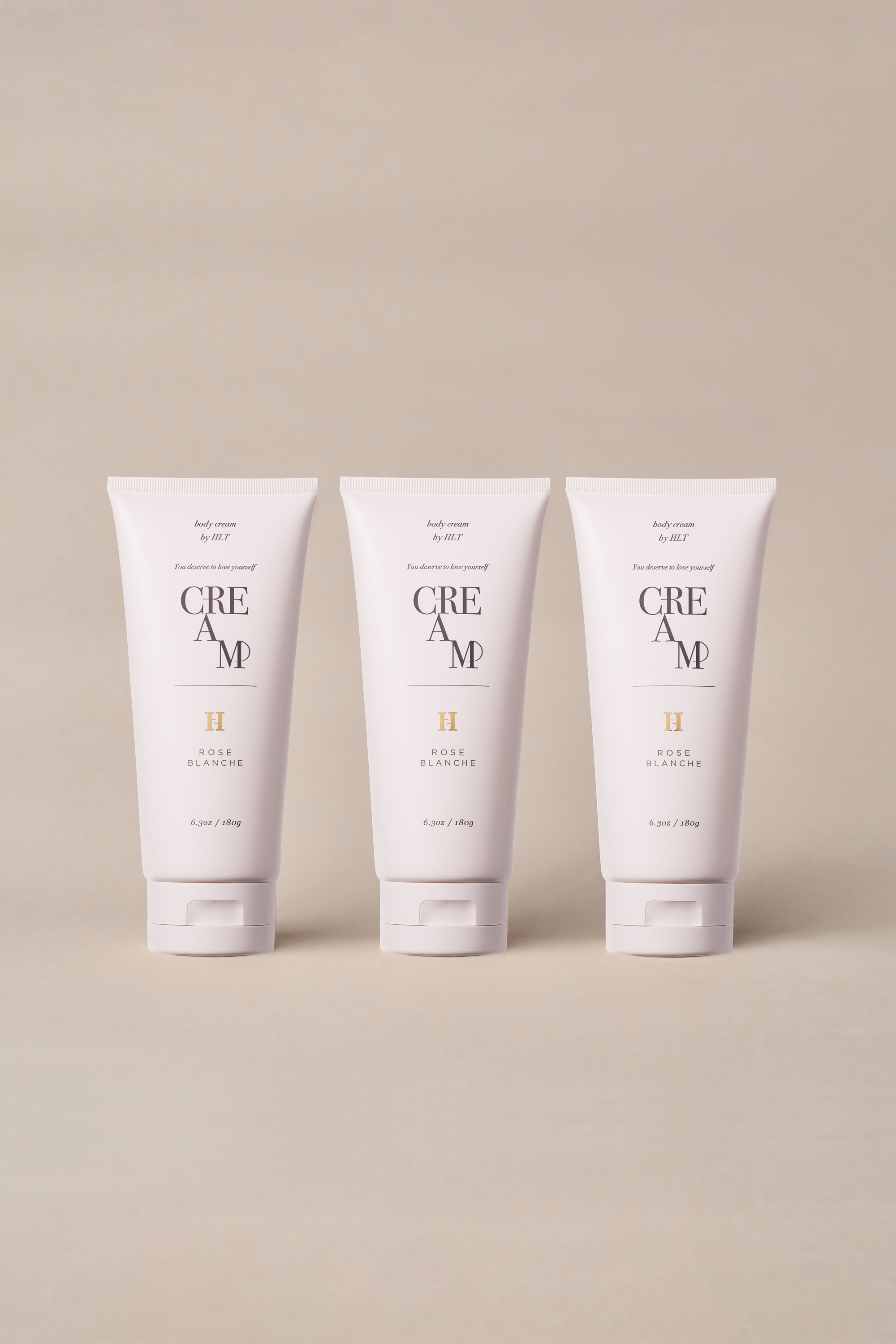SENSUAL RICH BODY CREAM -ROSE BLANCHE- 3-SET