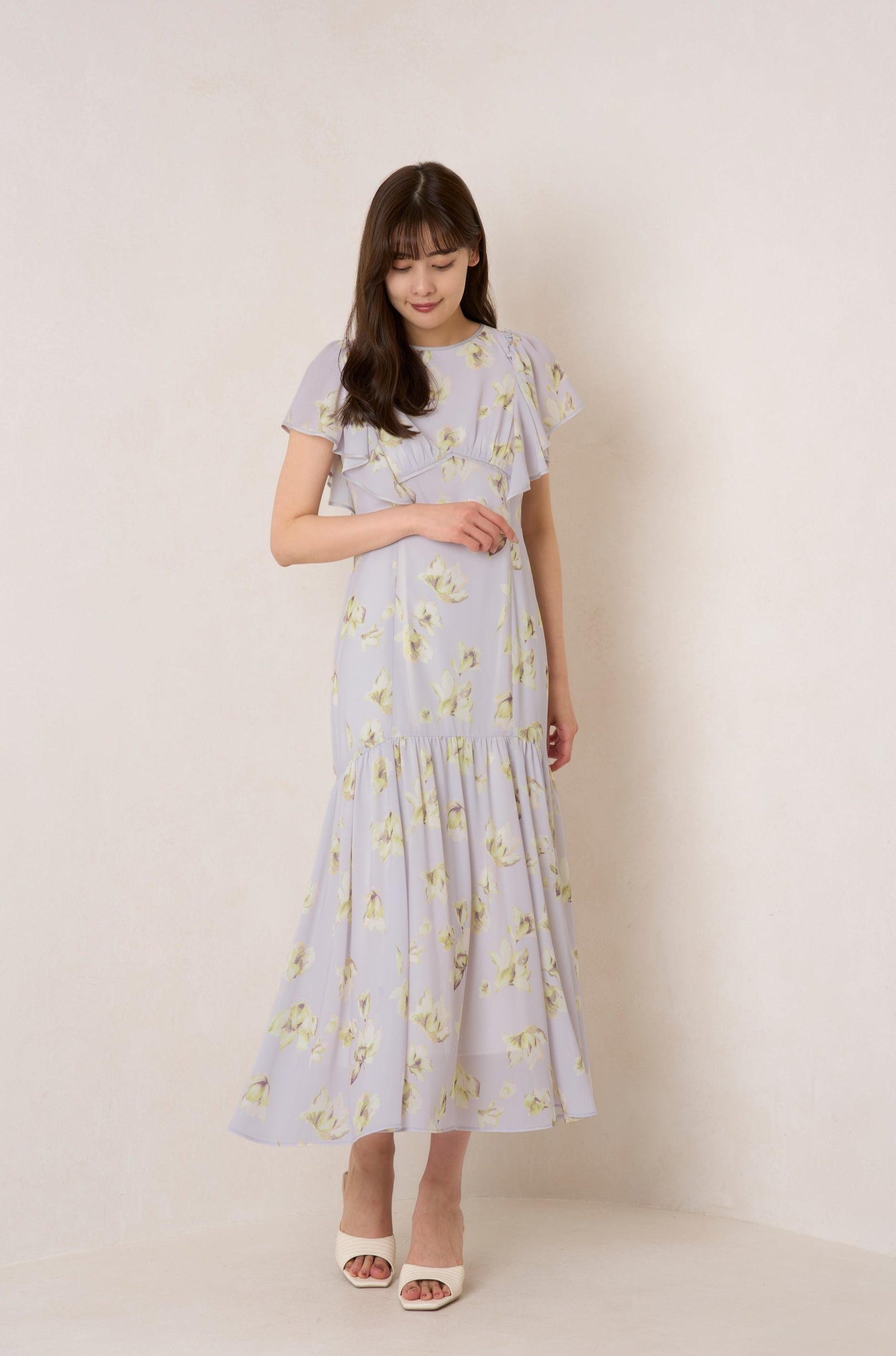Laminak Floral Dress