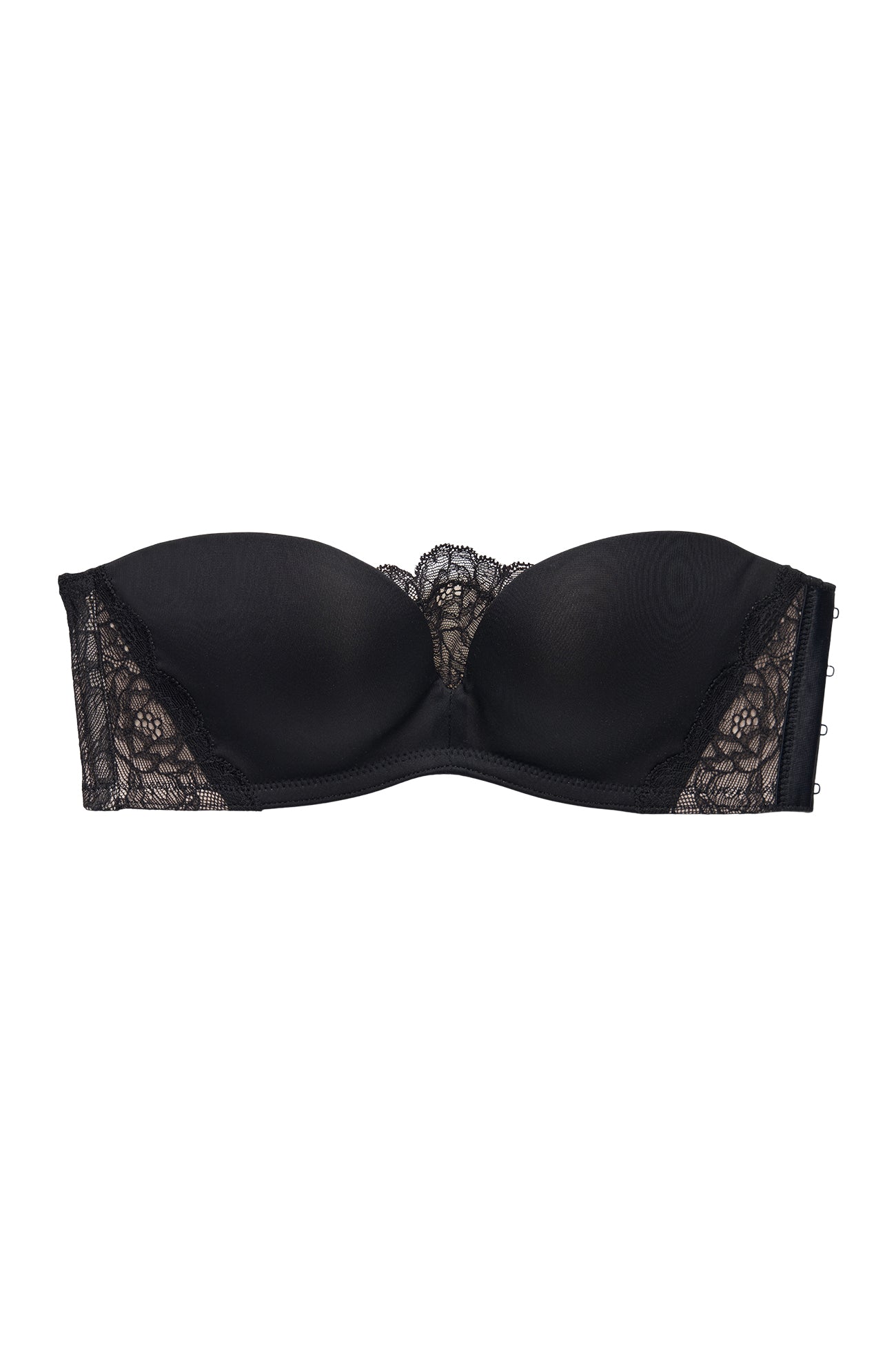 Everyday Essential Strapless Bra ズレないストラップレスブラ ノンワイヤー シームレス black