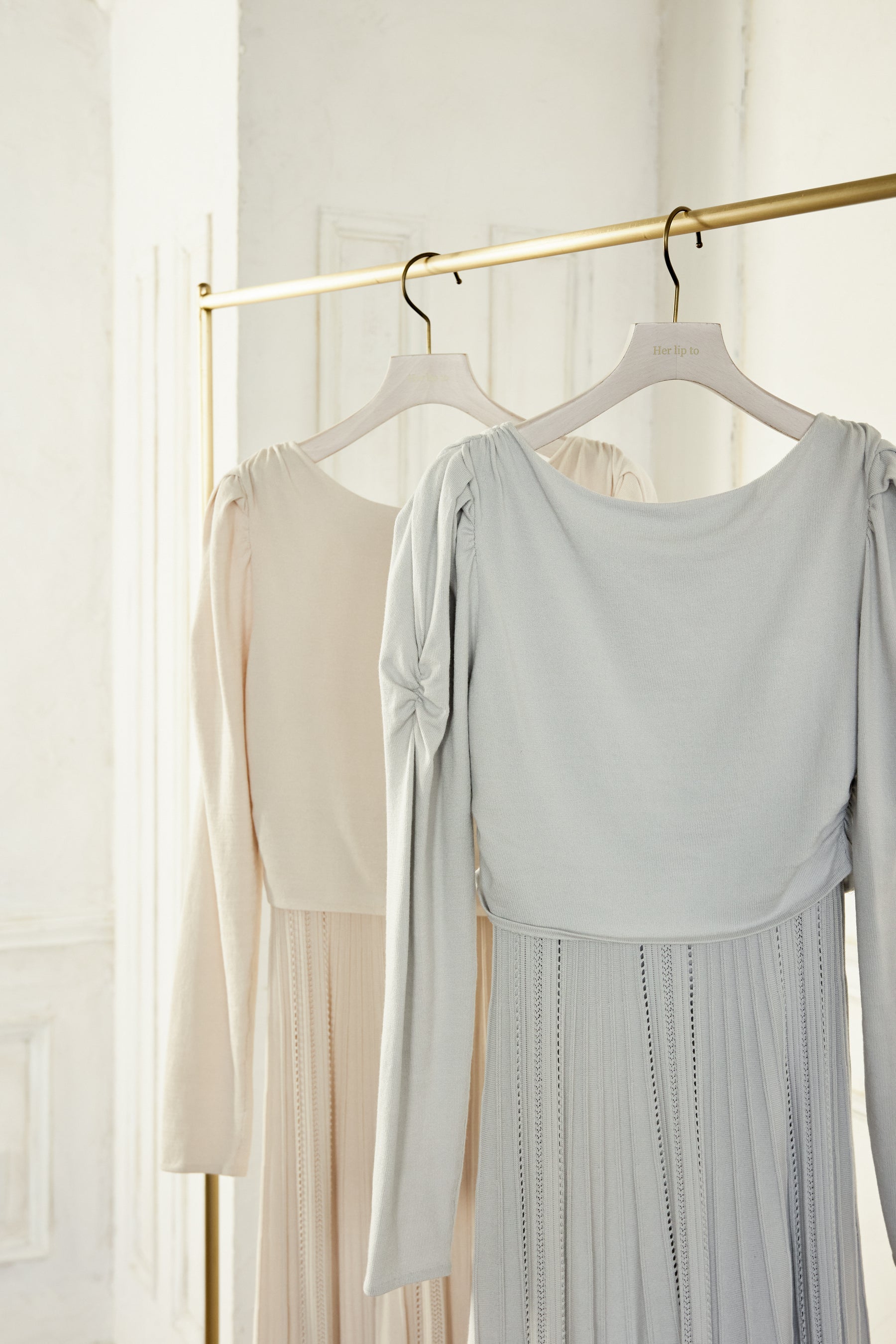 Cholet Lace Knit Dress