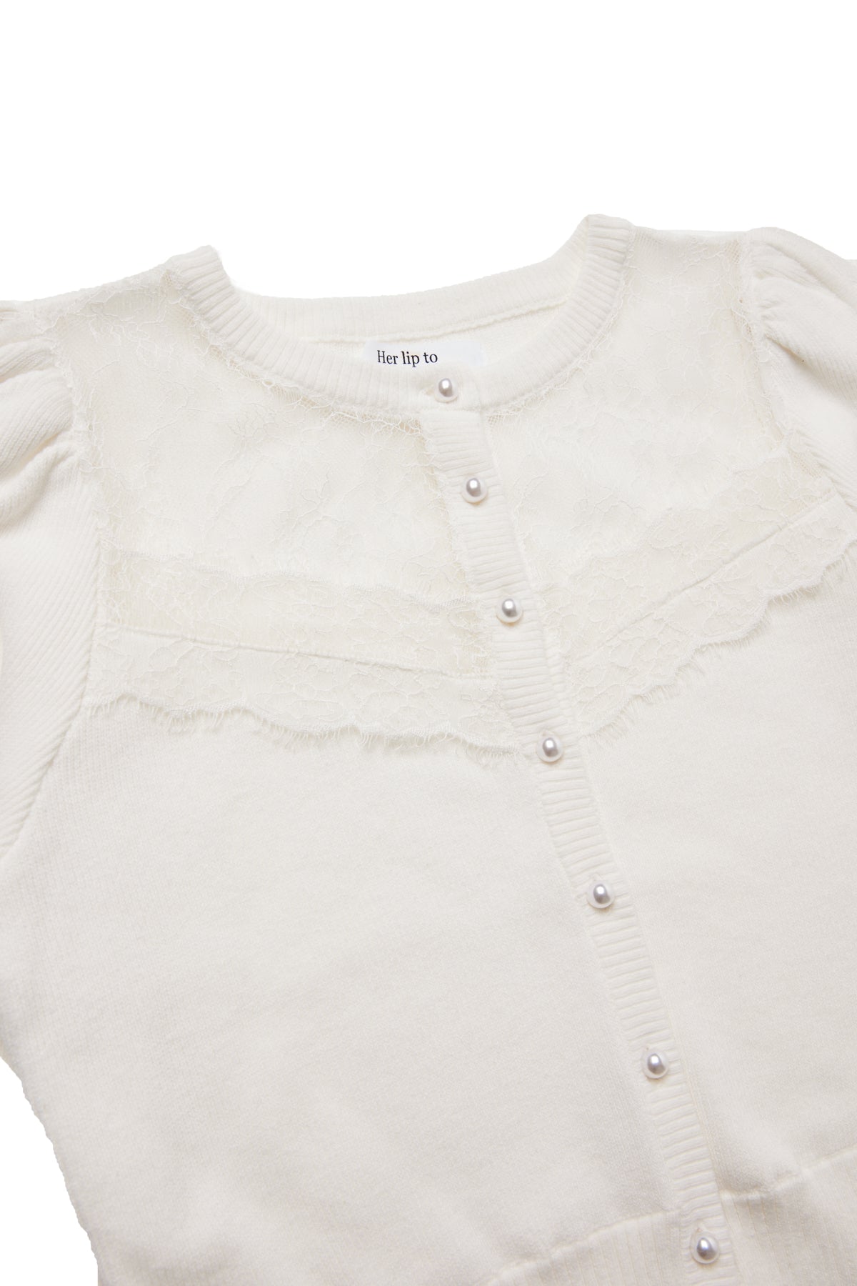 Open Sleeve Lace Cardigan