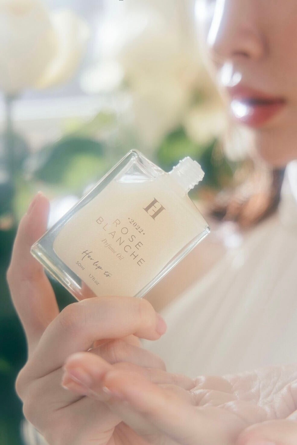 Perfume Oil - ROSE BLANCHE -