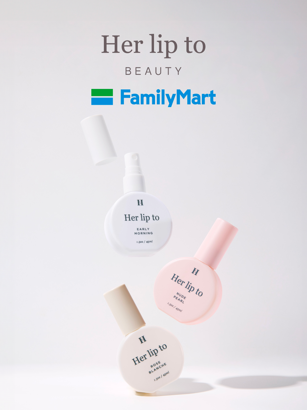 【NEW ARRIVAL】人気の香りがボディミストになって全国のファミリーマートに登場！