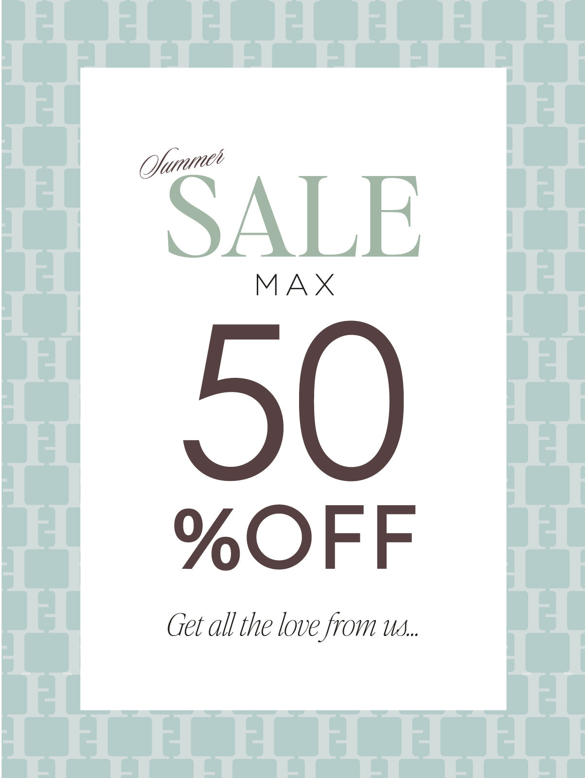 先行発売のご案内「SUMMER SALE」