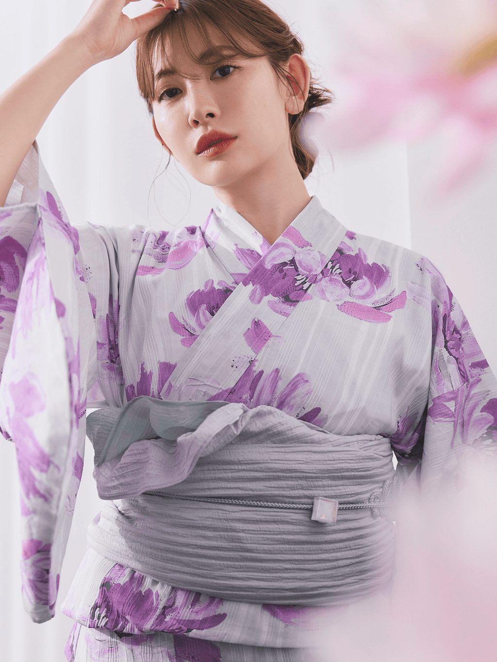 Her lip to YUKATA COLLECTION 2024