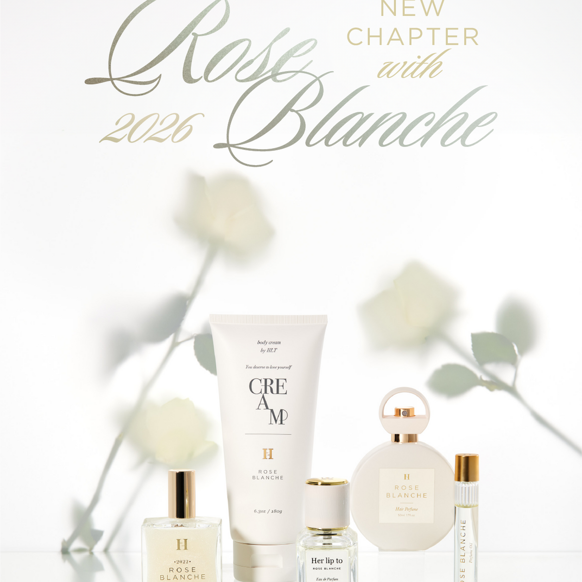 Her lip to「ROSE BLANCHE」セット Info】NEW CHAPTER with ROSE BLANCHE 2026