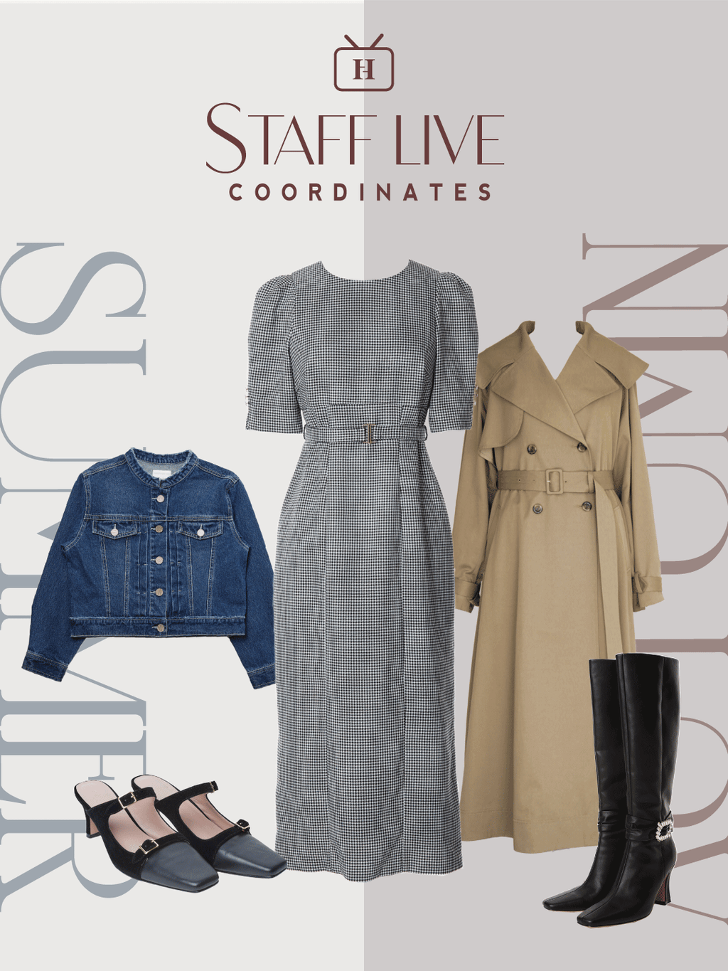 Mix-and-match coordinates Mix-and-match coordinates