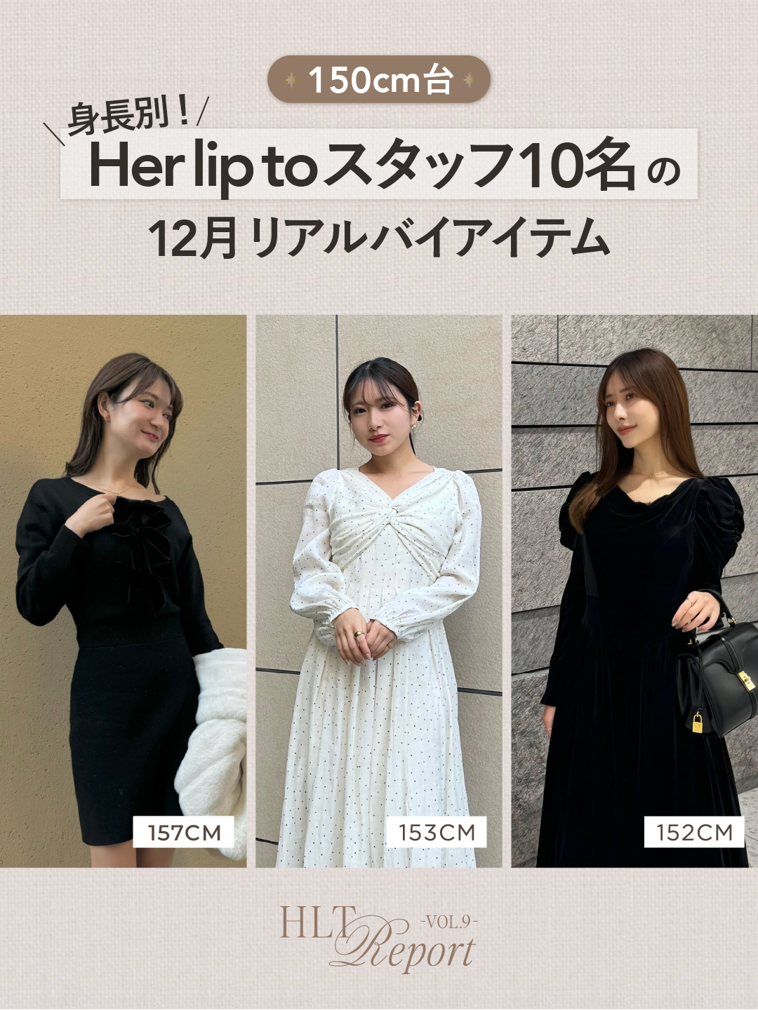 【HLT REPORT VOL.9】Her lip to STAFF’S REAL BUY ITEMS -part.1-