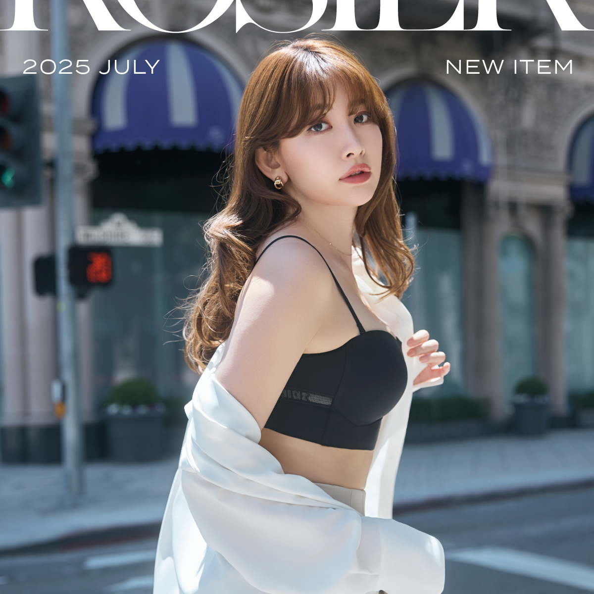 ロジア Her lip to ROSIER Bandeau Bra M ピンク ROSIER by Her lip to / ロジア バイ ハーリップトゥ