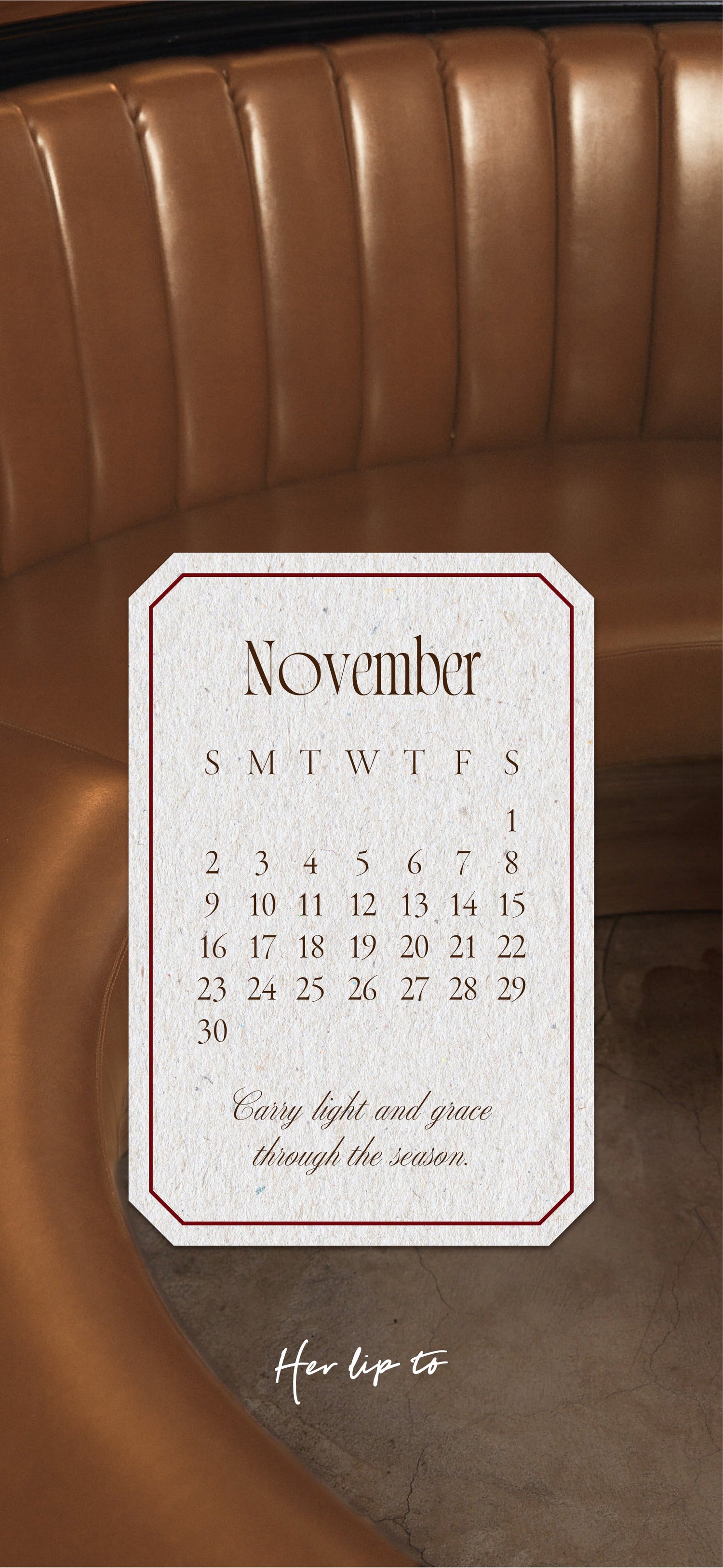 Monthly Calendar