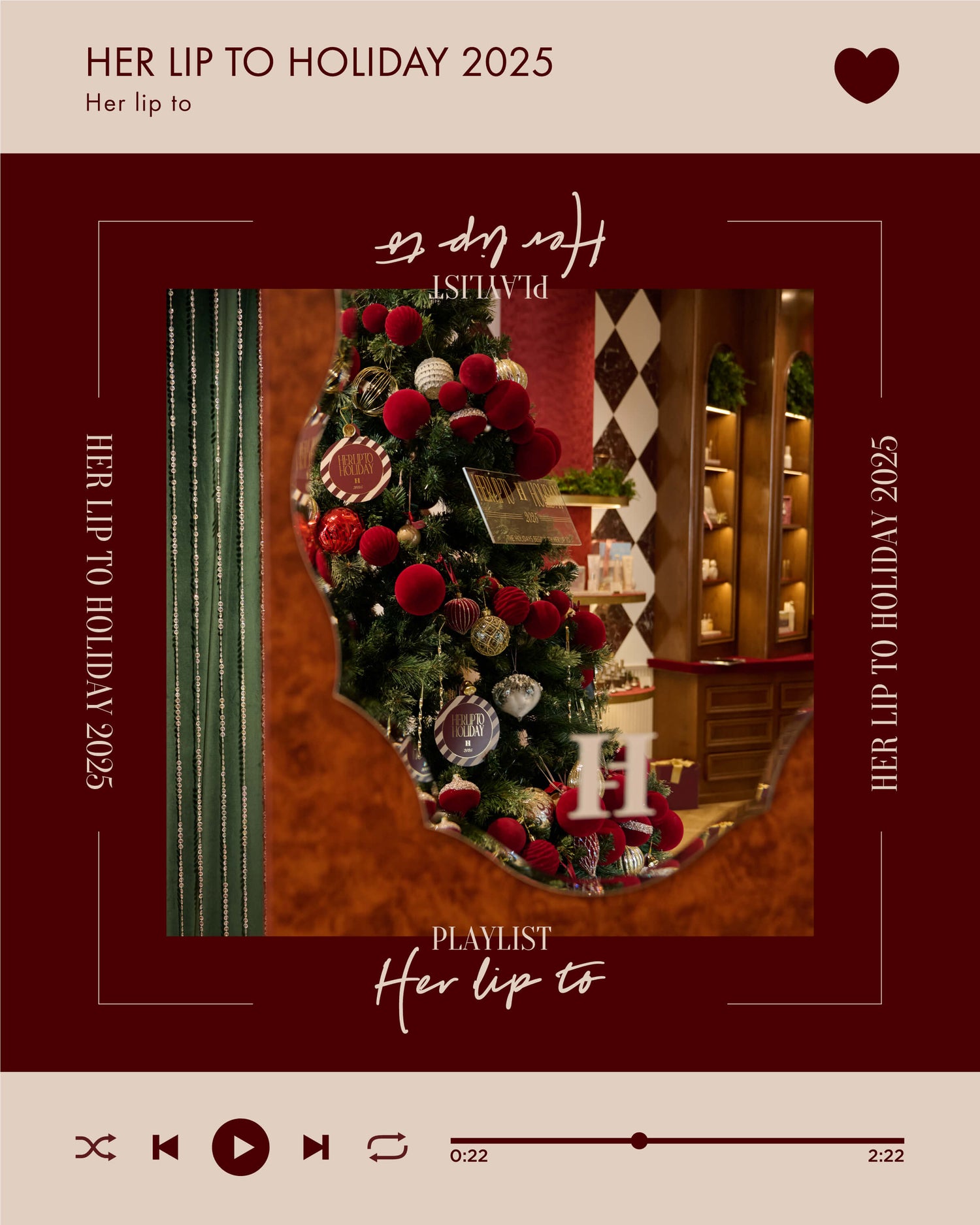 HER LIP TO HOLIDAY 2025