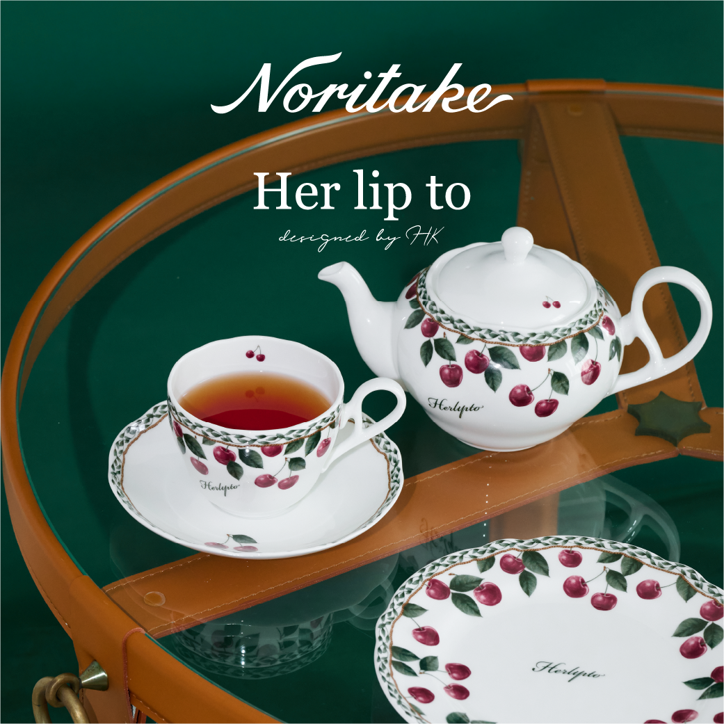 【Her lip to × Noritake】名古屋店1周年を記念した限定テーブルウェアを発売