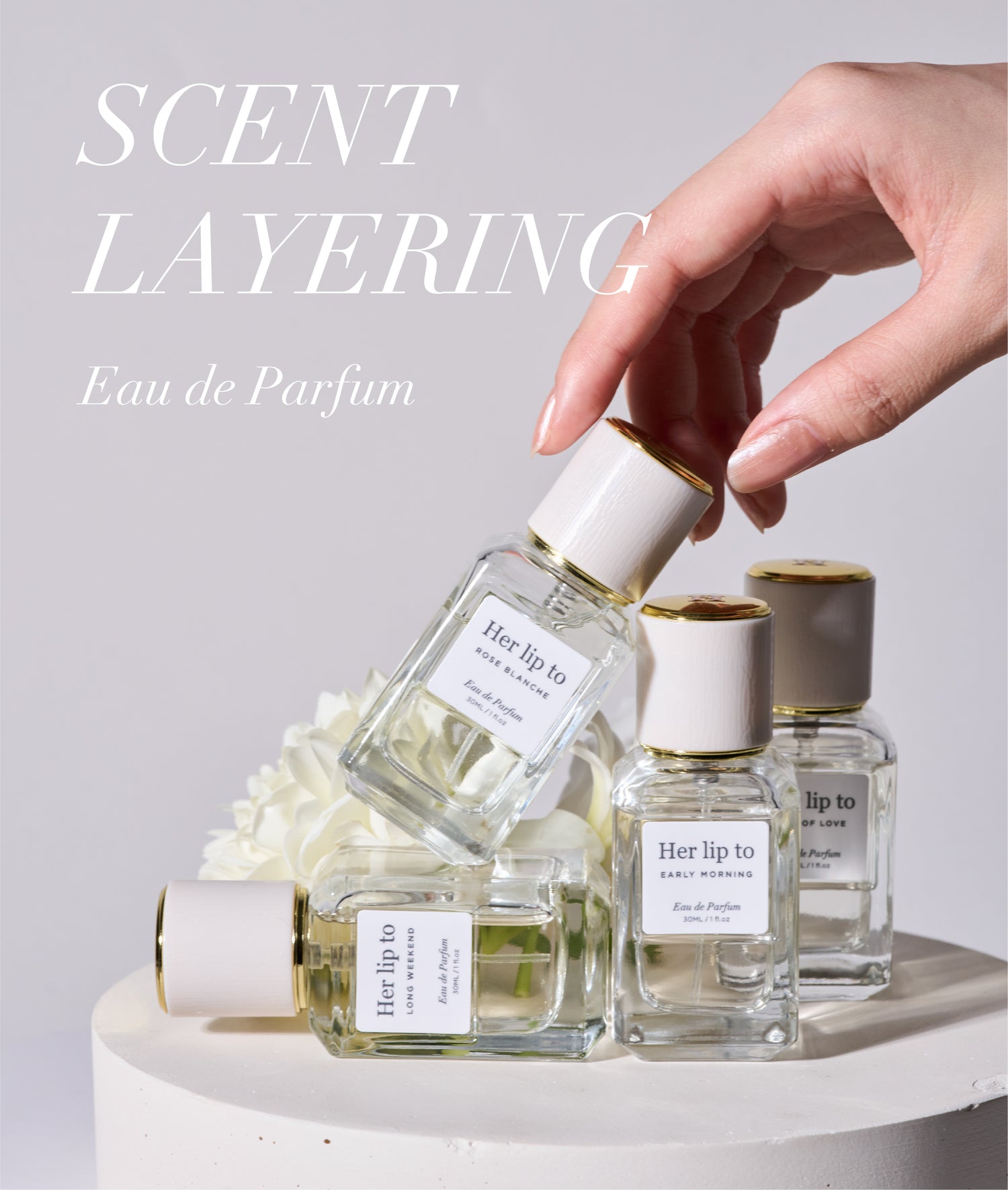 SCENT LAYERING　　　　　　　　　　　　　　　　　Eau de Parfum