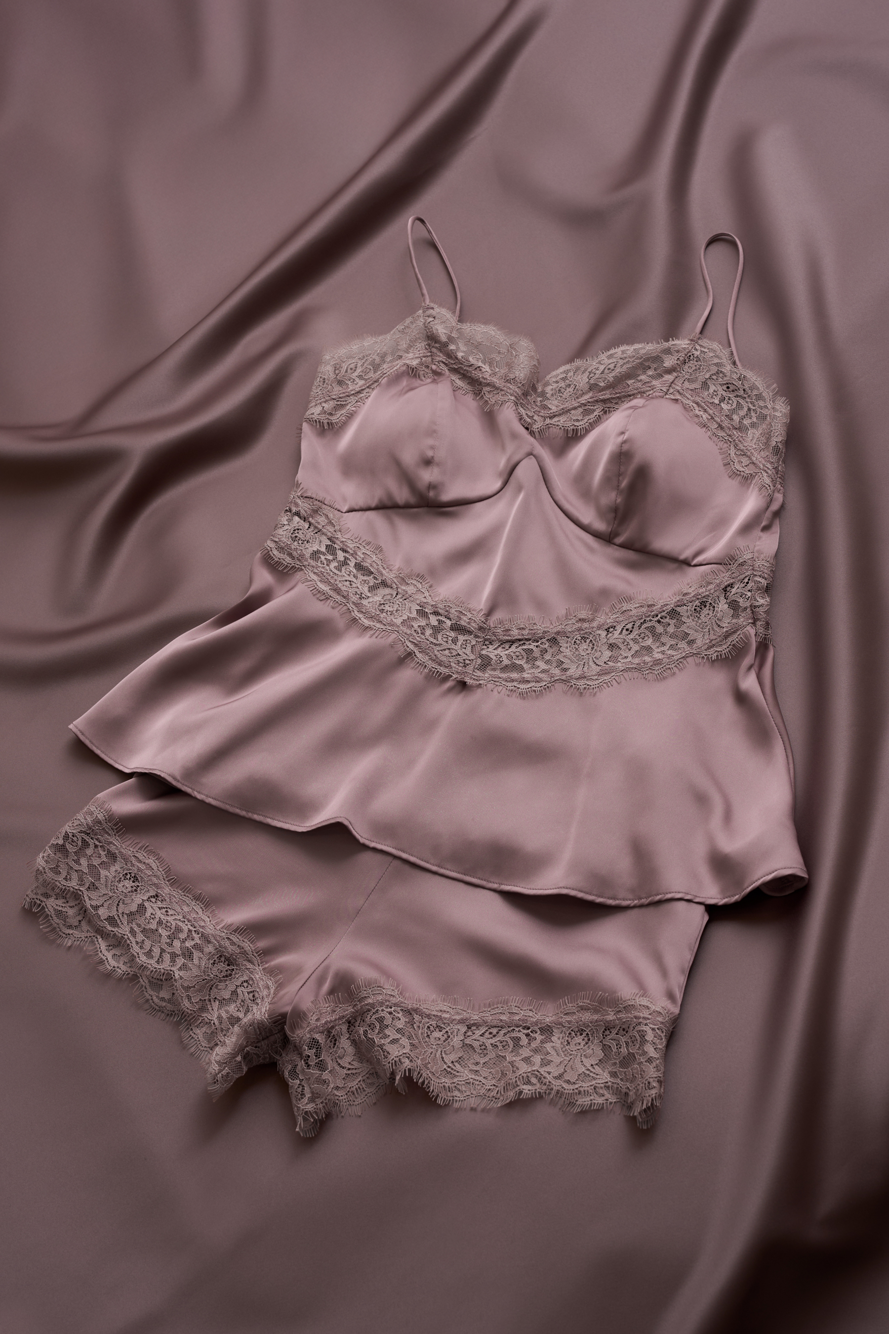 【mocha】Lace Camisole Set