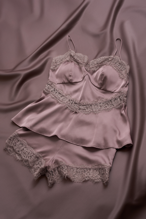 【mocha】Lace Camisole Set
