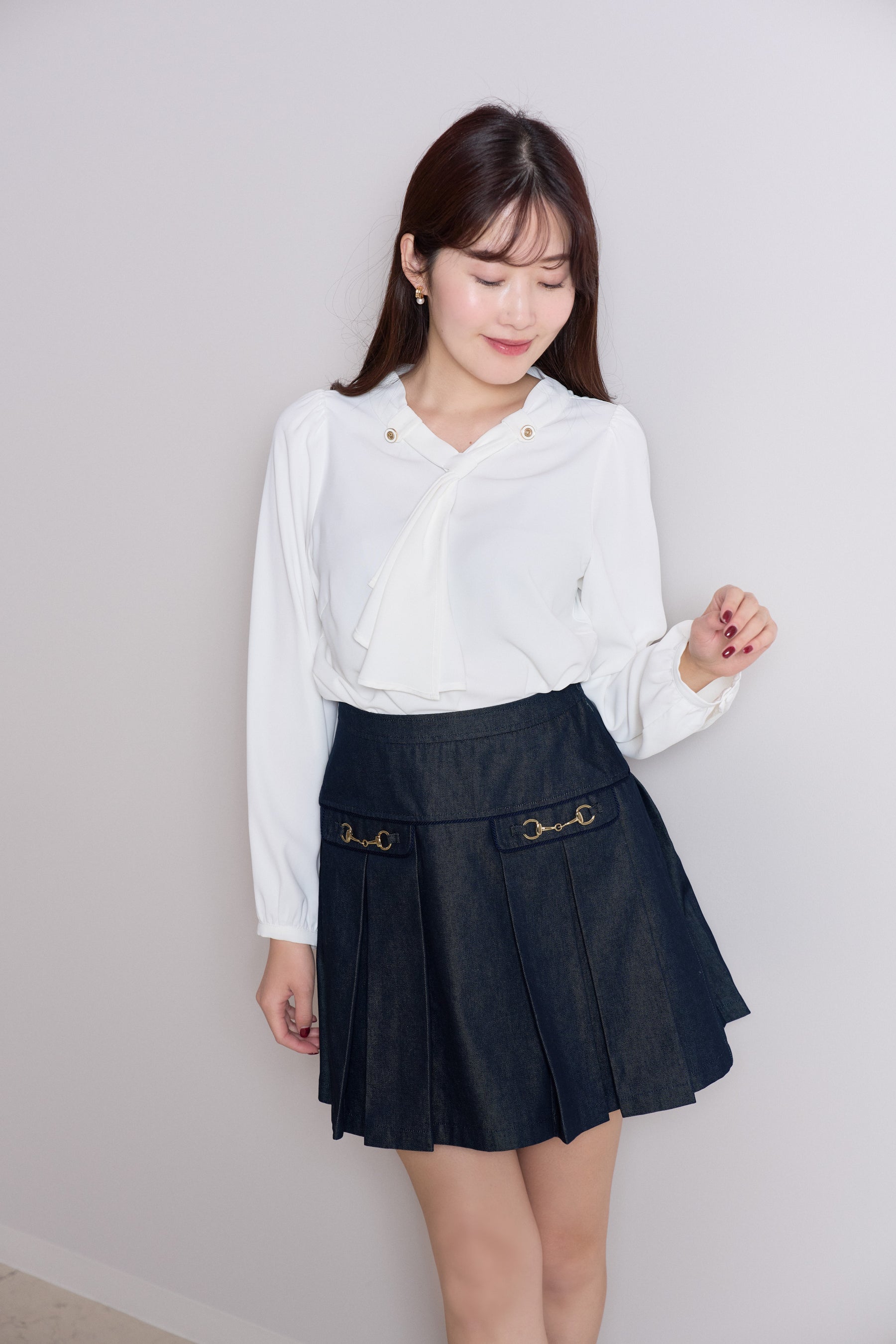 Frill Bow Blouse