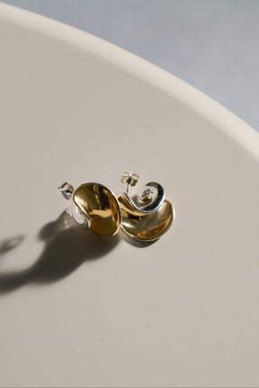 [Ships in late February] Two-Tone Hoop Pierces