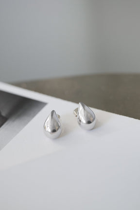 【2月下旬発送】Silver Drop Clip Earrings