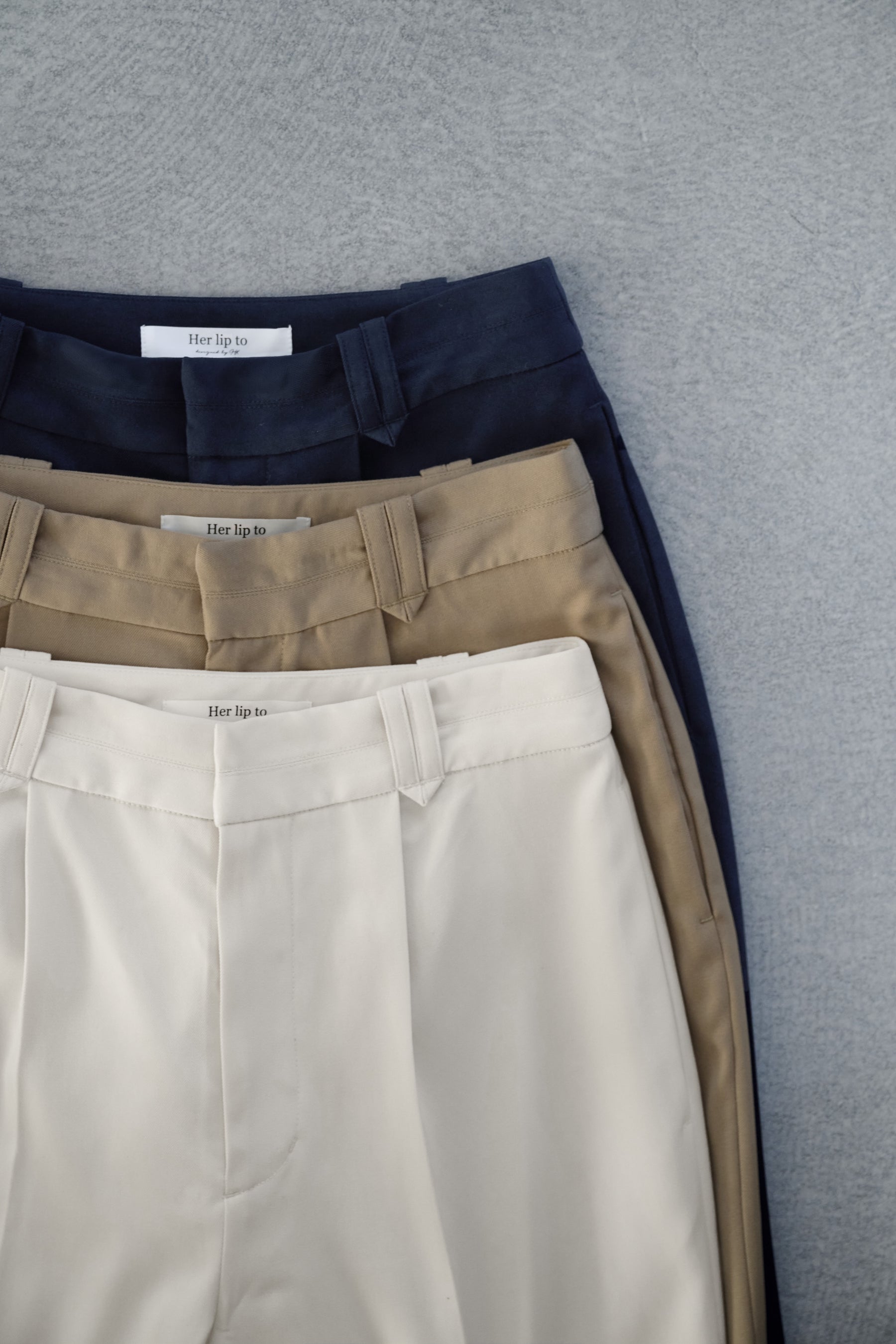 Twill Tapered Pants