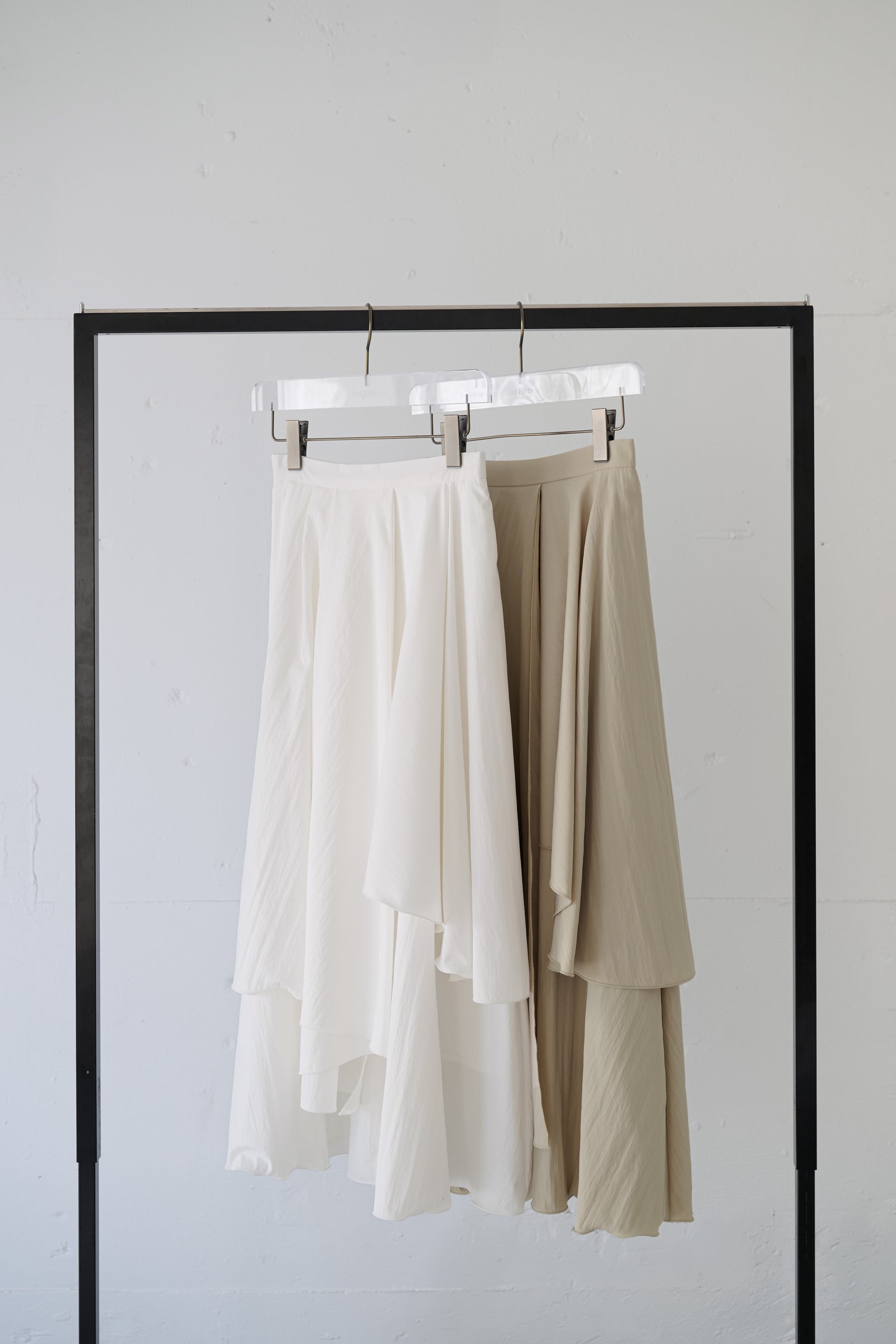 Asymmetric Tiered Skirt