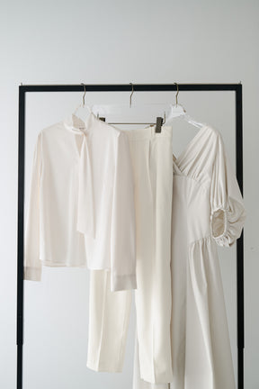 Gathered Sleeve Dress