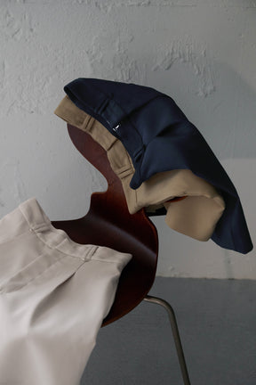 Tucked Twill Bermuda Shorts