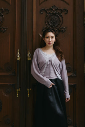 Gina Lace-Knit Ensemble