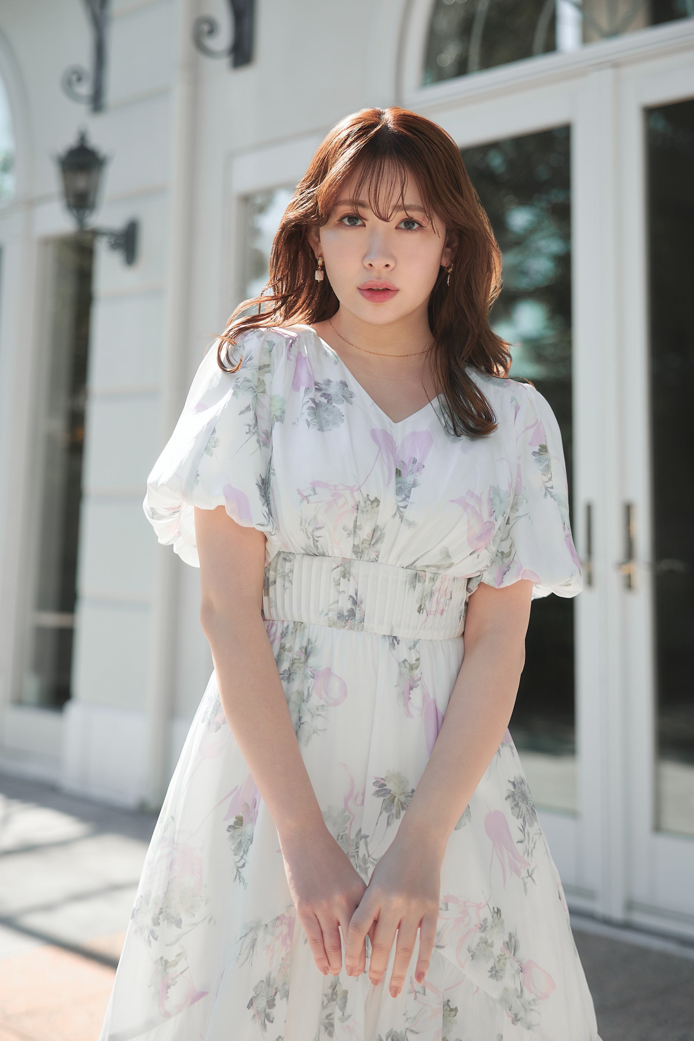 ワンピース herlipto Rose Bouquet Dress herlipto Rose Bouquet Dress Sサイズ