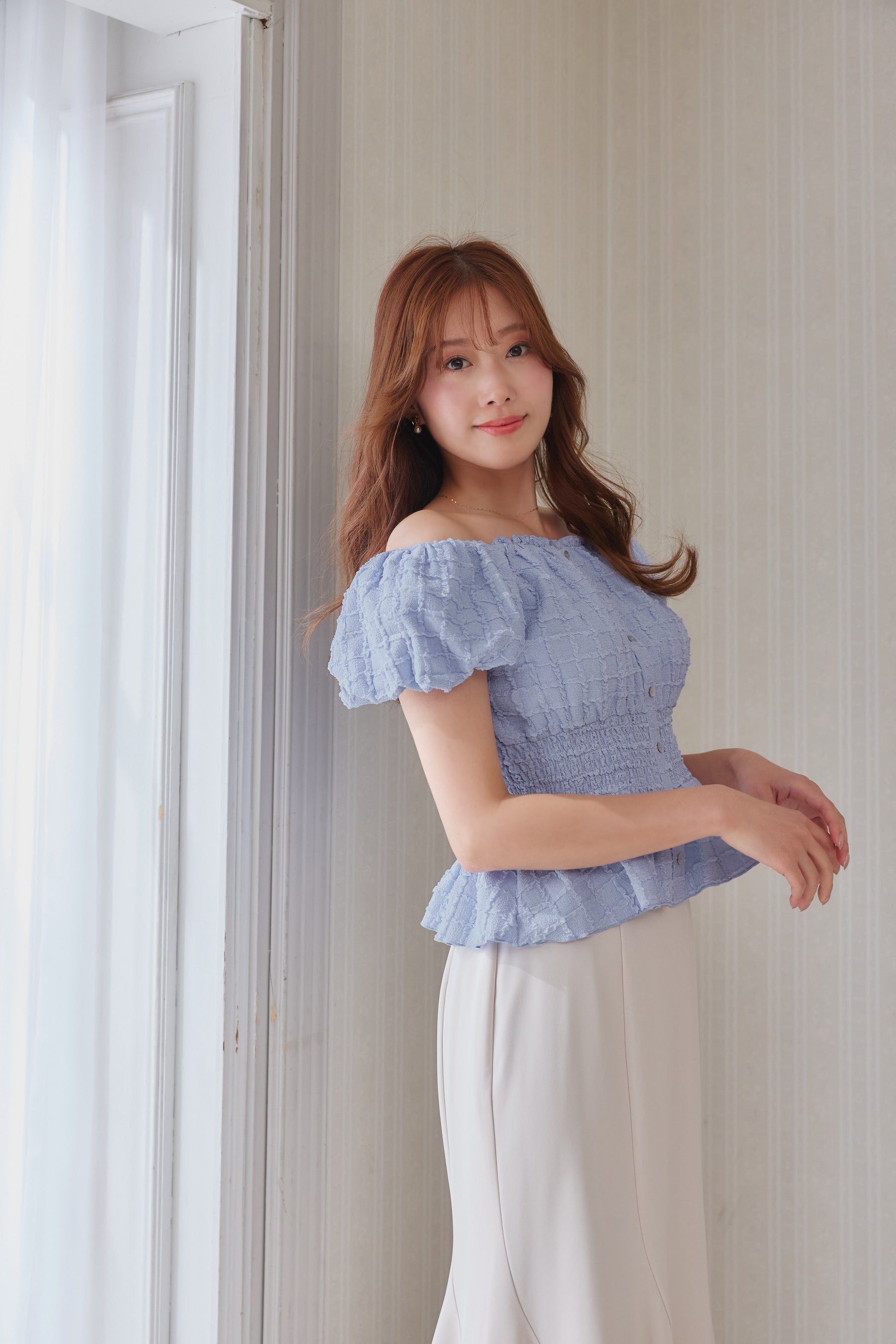 ［FOR HER］Lily Puff Sleeve Top