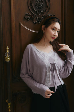 Gina Lace-Knit Ensemble