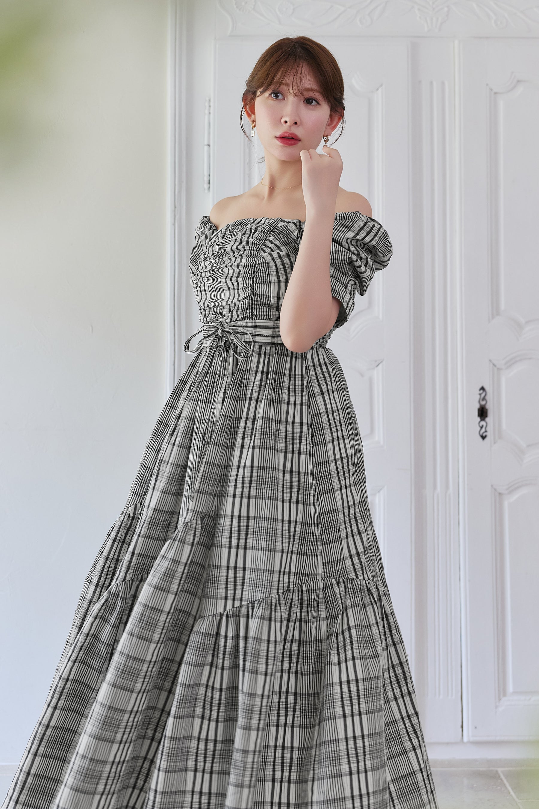Alizee Off-Shoulder Dress