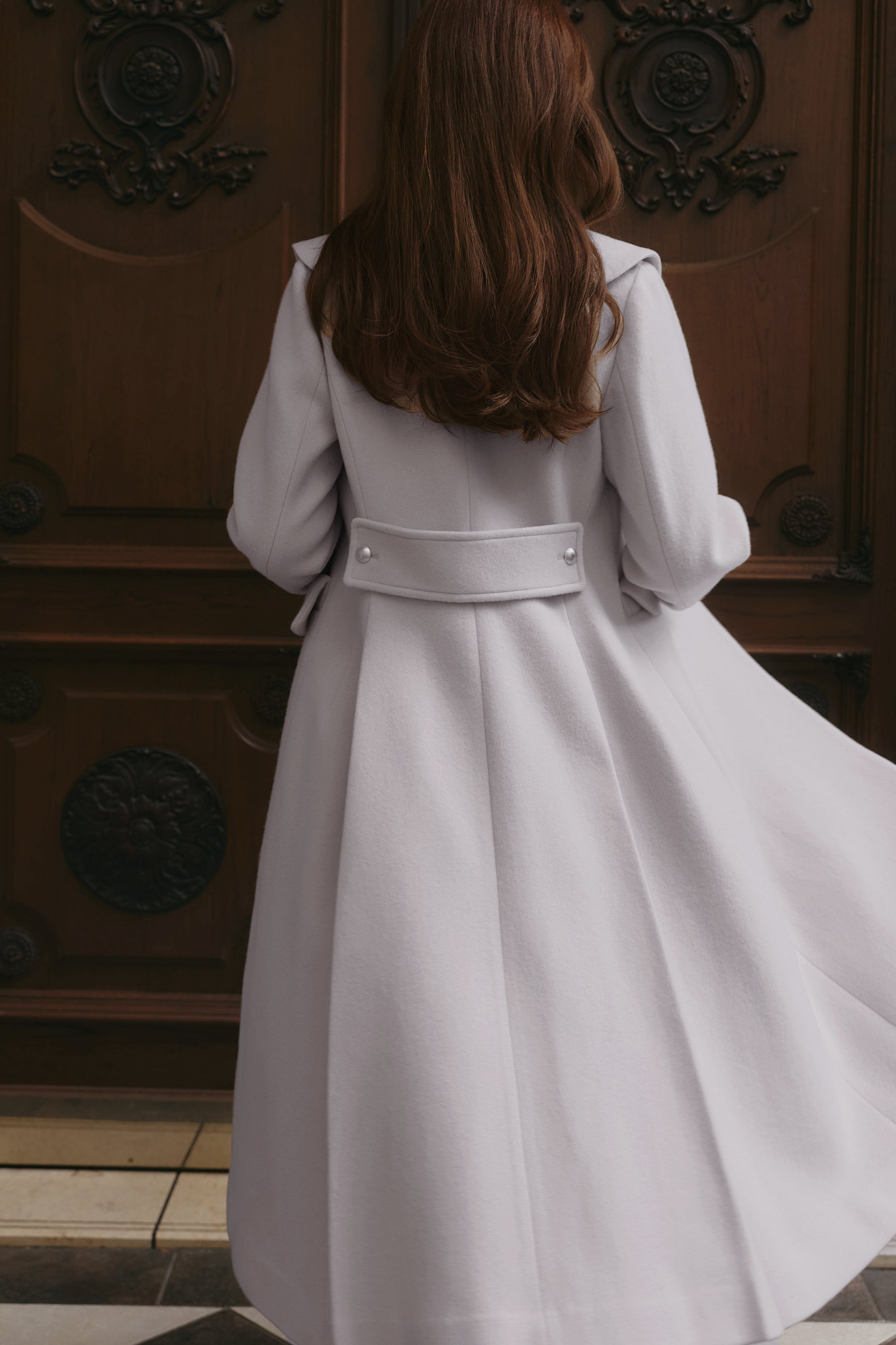 【10月中旬発送】Nicole Wool-Blend Longline Coat