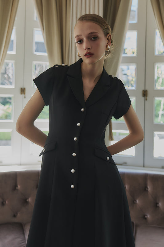 【9月中旬発送】Vol.1 Pearl Button Dress