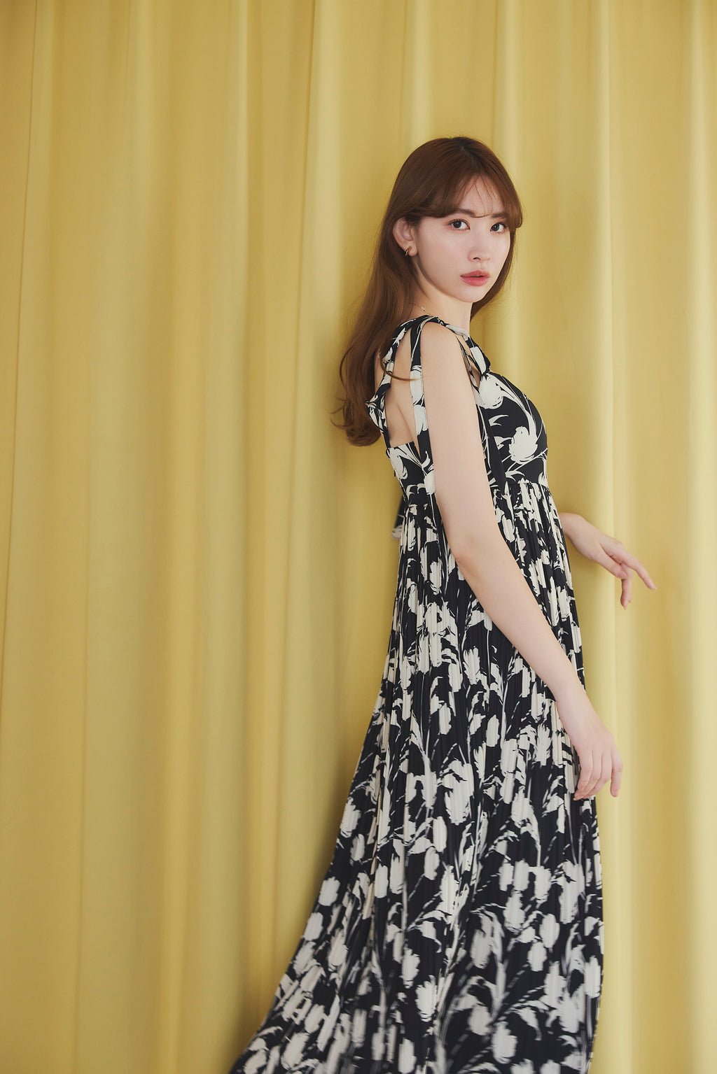 新品✨Herlipto Embellished Satin Long Dress HerLipTo Embellished Satin Long Dress
