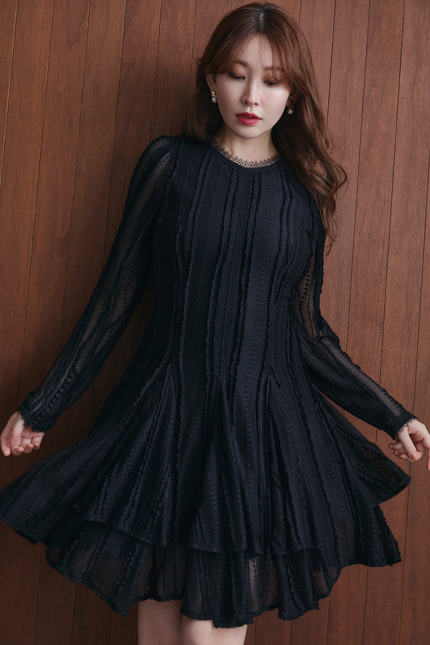 Rosine Lace Mini Dress