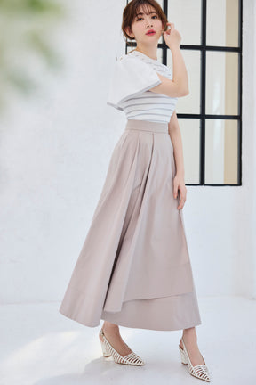 Tallinn Asymmetrical Long Skirt