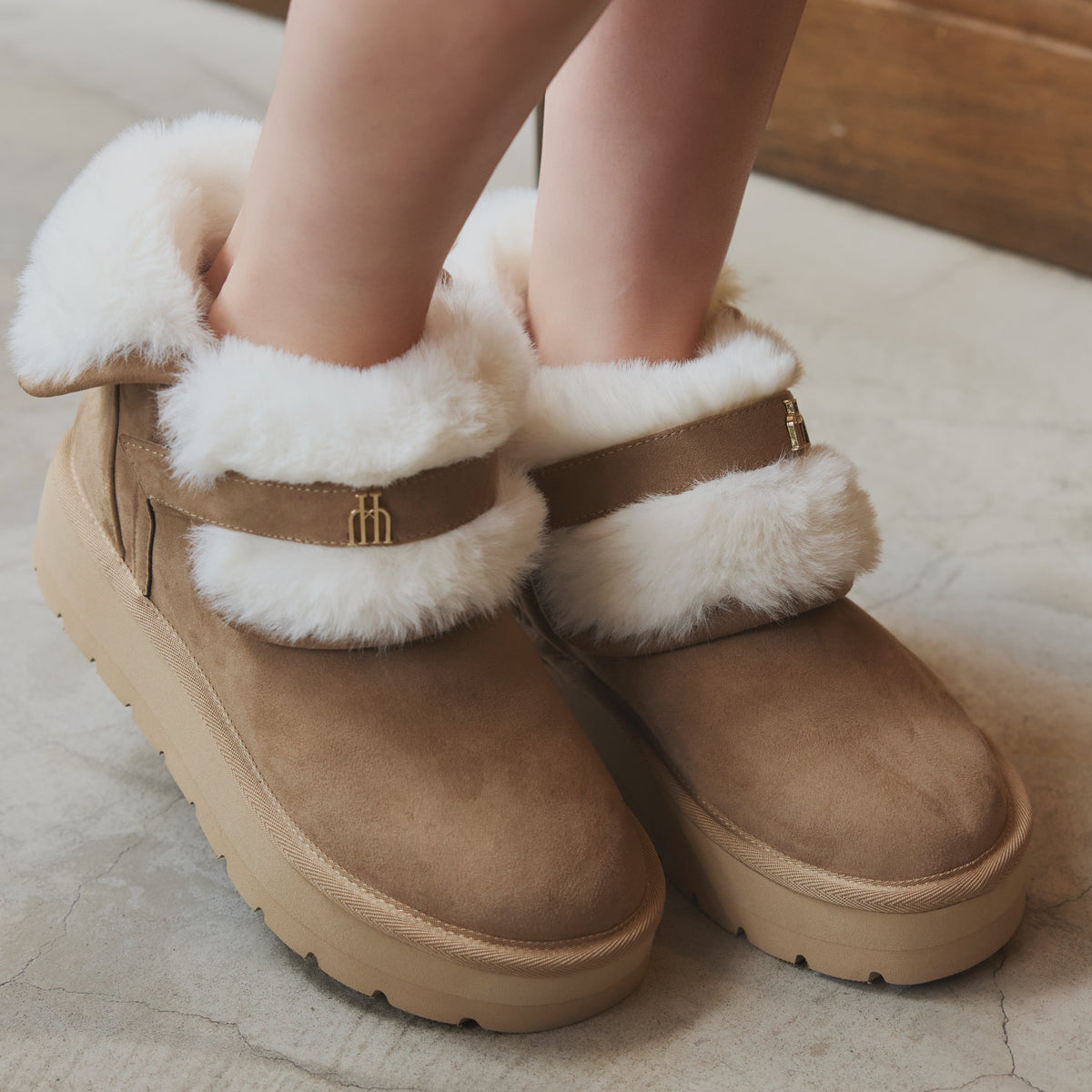 Trois Shearling Boots