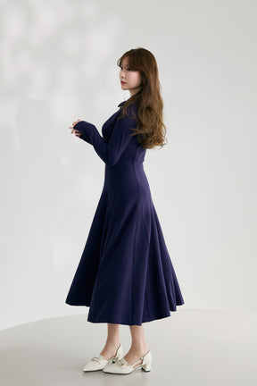 Smooth-Touch Long Polo Dress