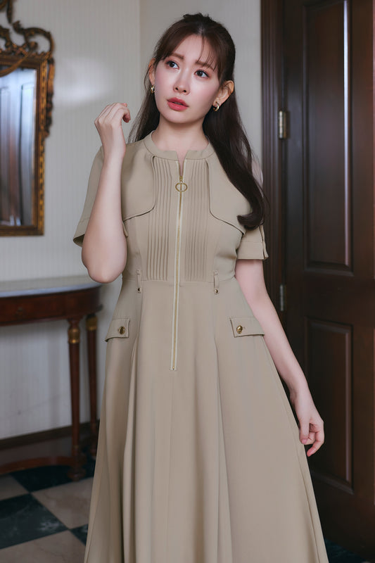 Nora Front Zip Dress
