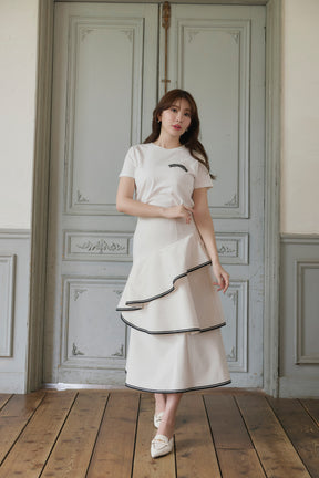 Blair Trim Long Skirt