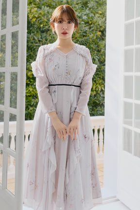 Isette Floral Chiffon Dress