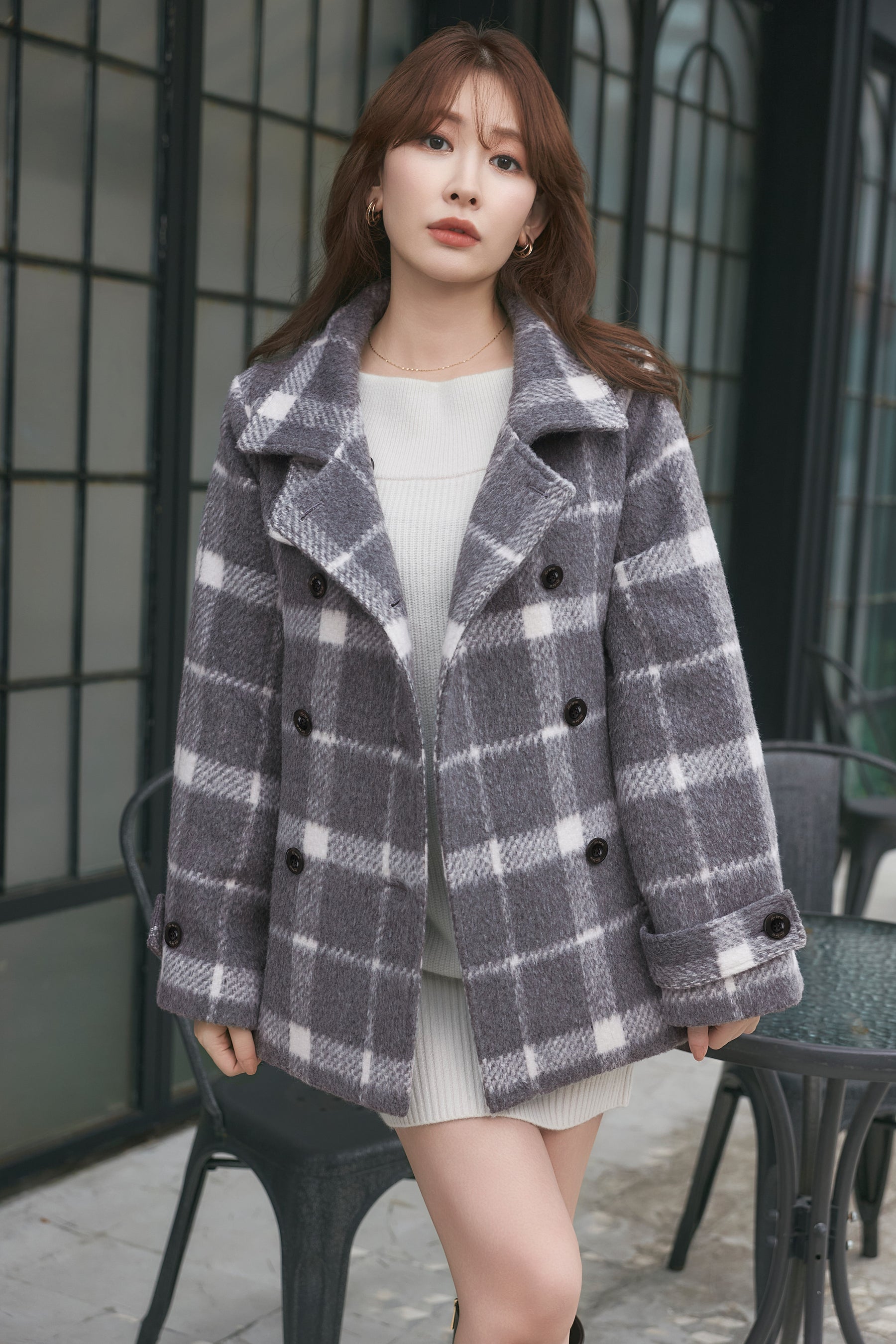 【10月中旬発送】Balzac Wool-Blend Coat