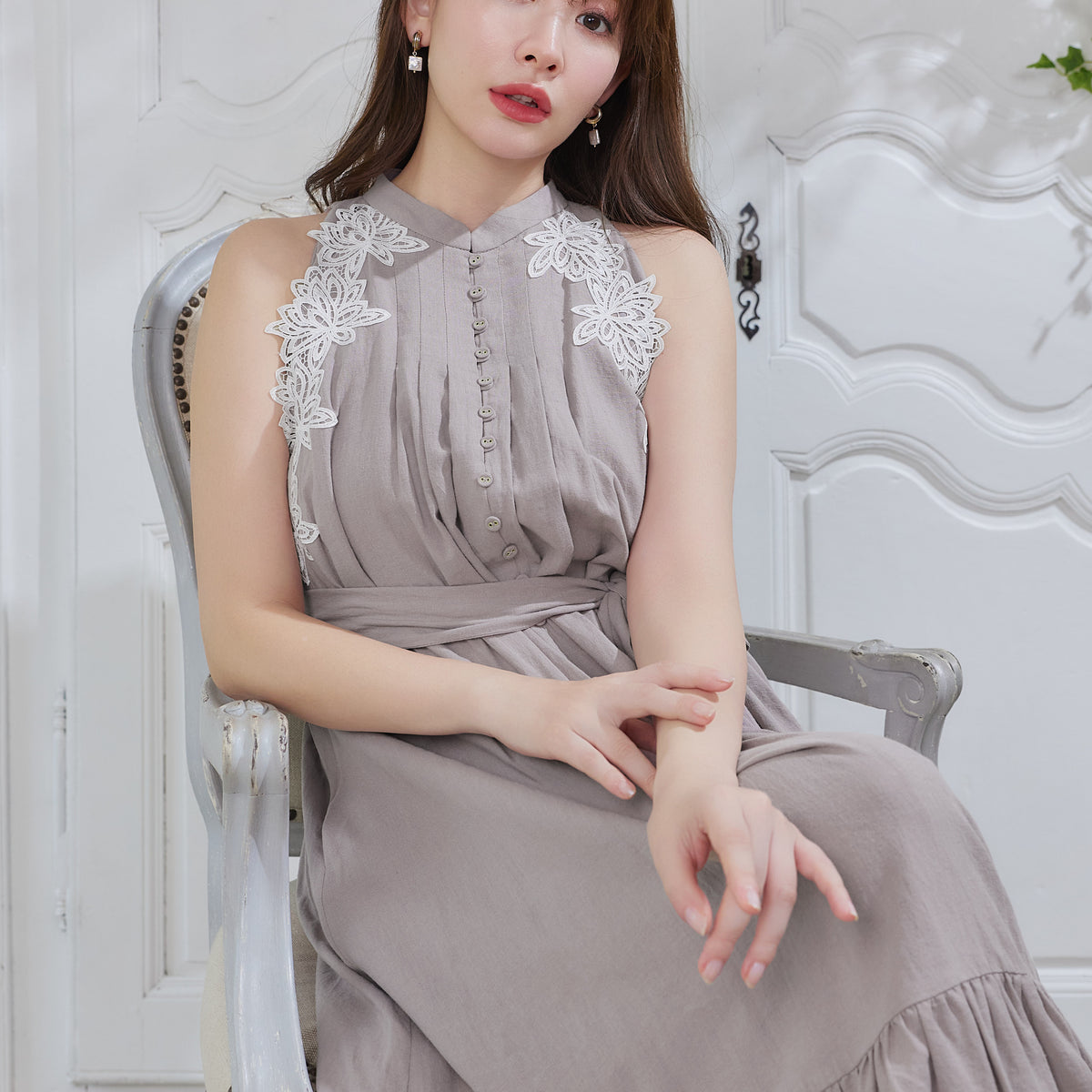 新色】Notting Hill Belted Dress