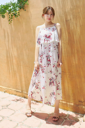 Berry Garden Tiered Dress